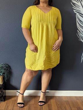 Old Navy Yellow Mini Dress
